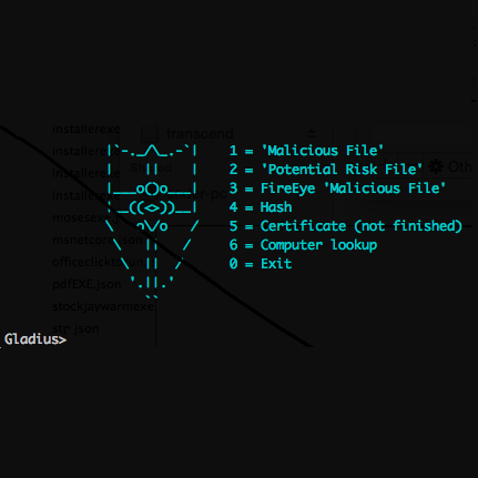 Terminal application make end point protection easier